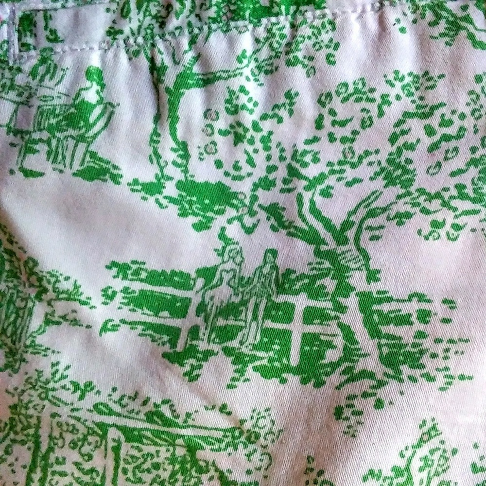 Lilly Pulitzer Scallop Hem Shorts - Picture 4 of 5